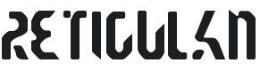 Reticulan Font Preview