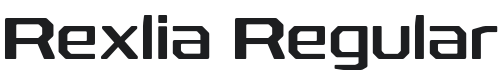 Rexlia Font Preview