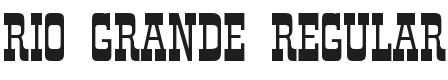 Rio Grande Font Preview