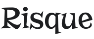 Risque Font Preview