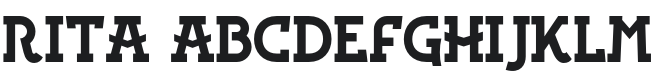 Rita Font Preview