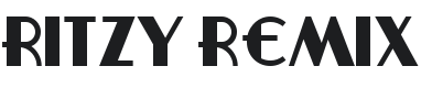 Ritzy Remix Font Preview