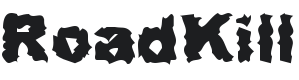 Road Kill Font Preview