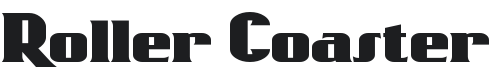 Roller Coaster Font Preview