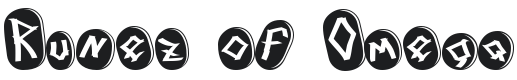 Runez of Omega Font Preview