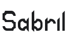 Sabril Font Preview