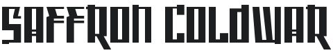 Saffron Font Preview