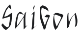 SaiGon Font Preview