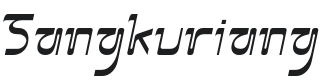 Sangkuriang Font Preview
