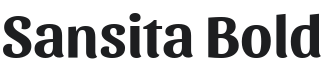 Sansita Bold Font Preview