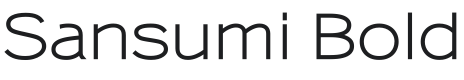 Sansumi-Bold Font Preview