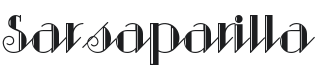 Sarsaparilla Font Preview
