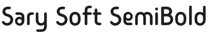 Sary Soft SemiBold Font Preview