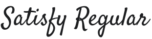 Satisfy Font Preview