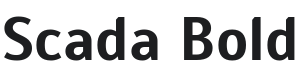 Scada Bold Font Preview