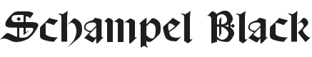 Schampel Font Preview