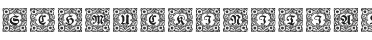 Schmuck-Initialen 1 Font Preview