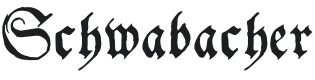 Schwabacher Font Preview