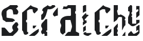 Scratchy Font Preview
