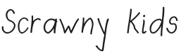 Scrawny Kids Font Preview