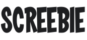 Screebie Font Preview