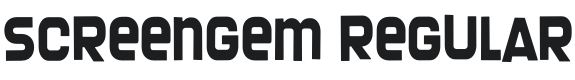 Screengem Font Preview