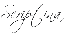 Scriptina Font Preview