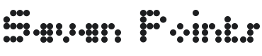 Seven Points Font Preview