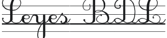 Seyes BDL Font Preview