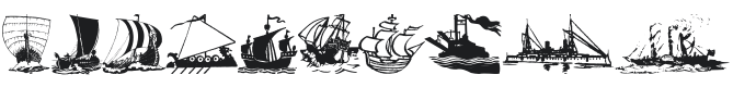 ShipsNBoats Font Preview