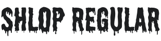 Shlop Font Preview