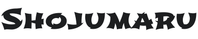 Shojumaru Font Preview