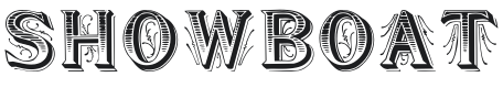 Showboat Font Preview