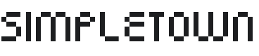 Simpletown Font Preview