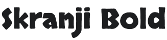 Skranji Bold Font Preview