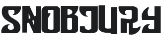 Snobjury Font Preview