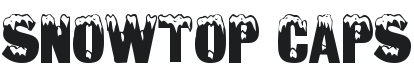 Snowtop Caps Font Preview