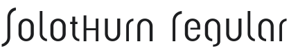 Solothurn Font Preview