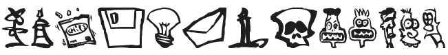 Somepics Font Preview