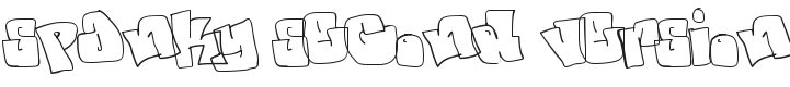 Spanky Font Preview