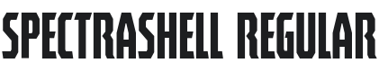 Spectrashell Font Preview