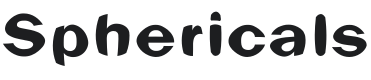 Sphericals Font Preview