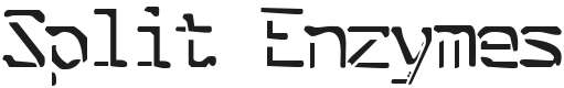 Split Enzymes Font Preview