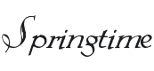 Springtime Normal Font Preview