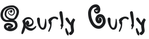 Spurly Curly Font Preview