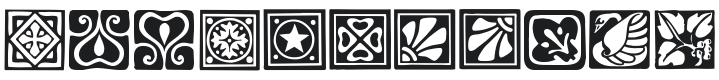 Squares Font Preview