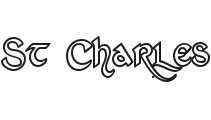 St Charles Hollow Font Preview