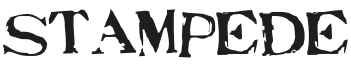 Stampede Font Preview