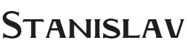 Stanislav Font Preview