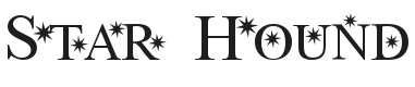 Star Hound Font Preview